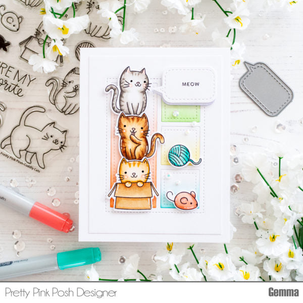 Cuddly Cats Stamp Set