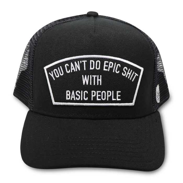 CULT MESH TRUCKER "EPIC SHIT" SNAPBACK