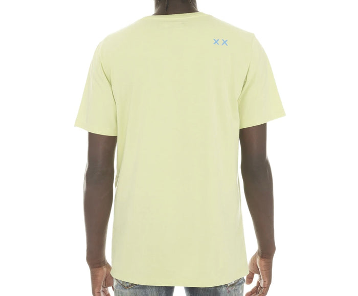 CULT OF INDIVIDUALITY "ACID DRIP" CITRON TEE