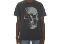 CULT OF INDIVIDUALITY "SKULL" IN BLACK/AC DC WASH