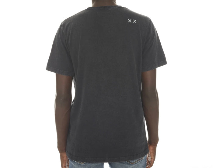 CULT OF INDIVIDUALITY "SKULL" IN BLACK/AC DC WASH