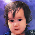 Custom Toddler Boy Oil Portrait – Hand-Painted Child Portrait | Heirloom Fine Art Gift