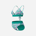 Đồ Bơi Hai Mảnh Nữ Speedo Printed Banded Triangle (Asia Fit) - Xanh Mint - Supersports Vietnam