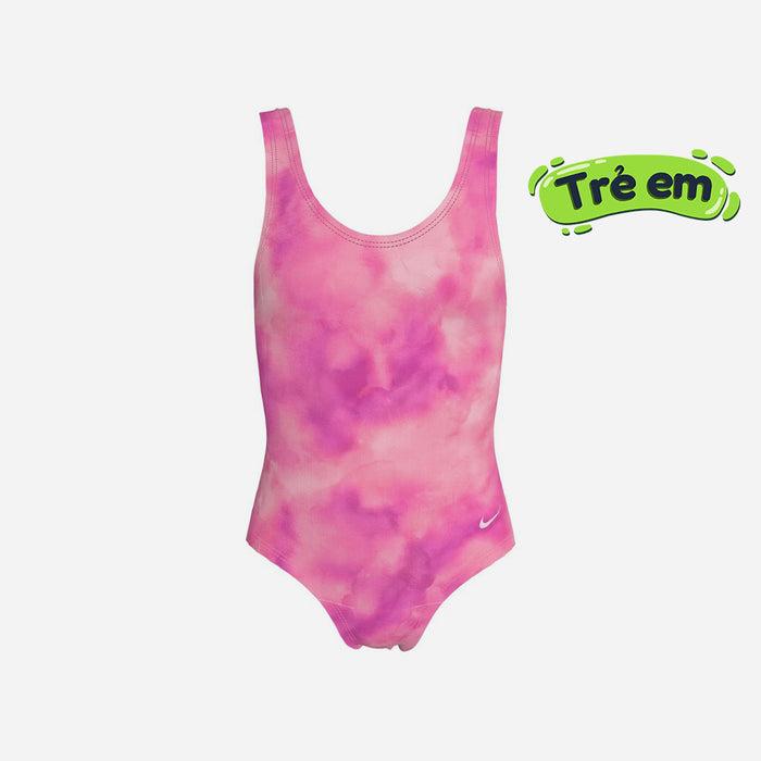 Đồ Bơi Một Mảnh Bé Gái Nike Swim U-Back - Hồng - Supersports Vietnam