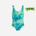 Đồ Bơi Một Mảnh Bé Gái Nike Swim U-Back - Xanh Lá - Supersports Vietnam