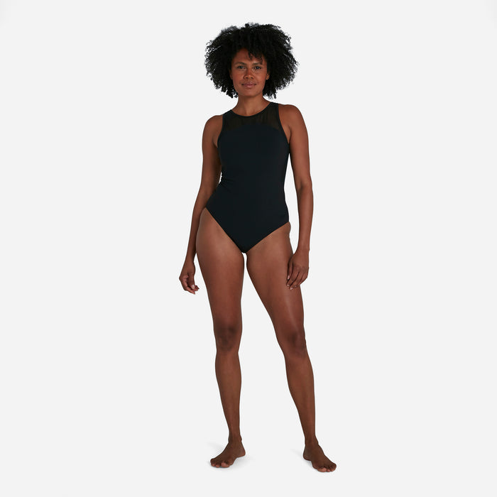 Đồ Bơi Một Mảnh Nữ Speedo Shaping Iris - Đen - Supersports Vietnam