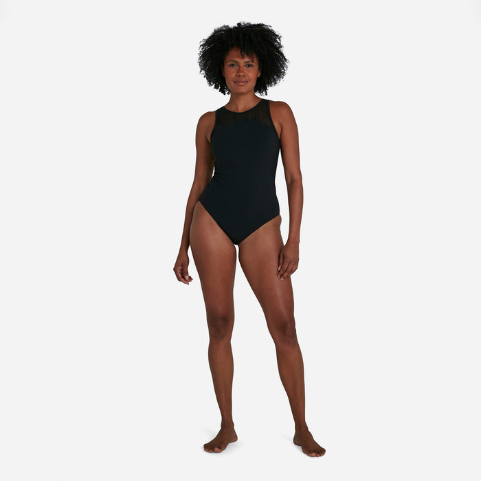 Đồ Bơi Một Mảnh Nữ Speedo Shaping Iris - Đen - Supersports Vietnam