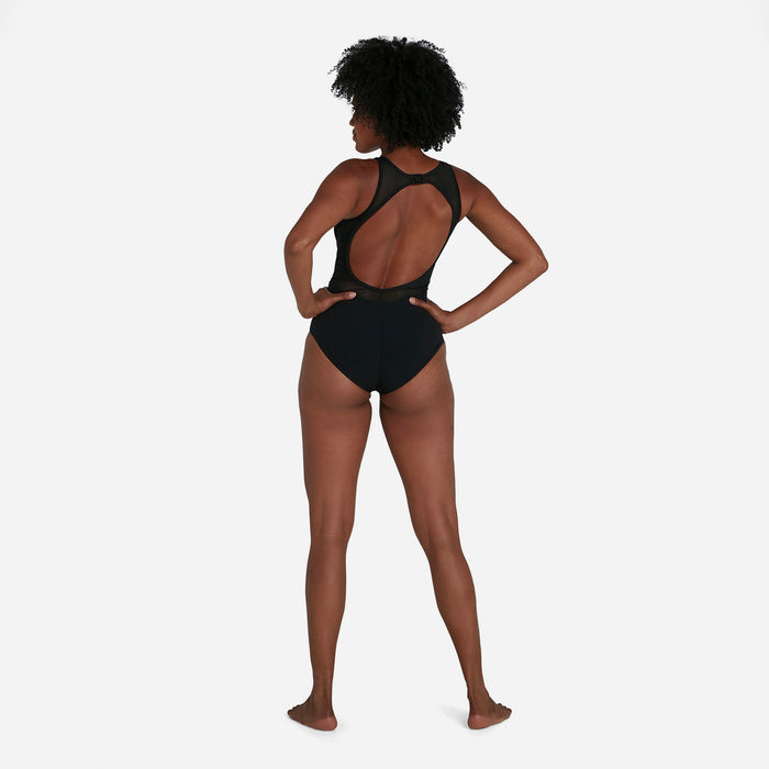Đồ Bơi Một Mảnh Nữ Speedo Shaping Iris - Đen - Supersports Vietnam