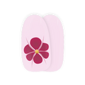 Dahlia by Carolien Spoor Maniac gellak stickers manicure nail art pink