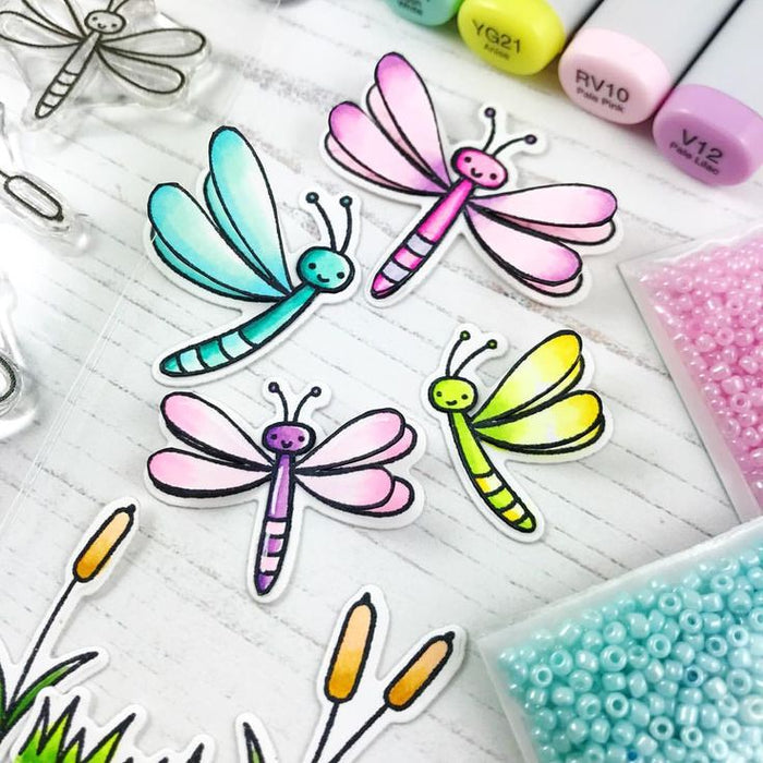 Darling Dragonflies Stamp Set