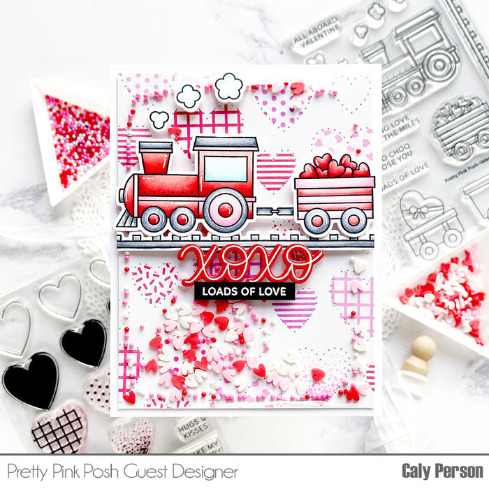 Decorative Hearts Stamp Set