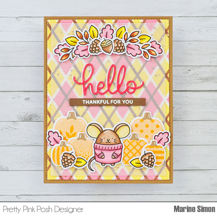 Decorative Pumpkins Coordinating Dies