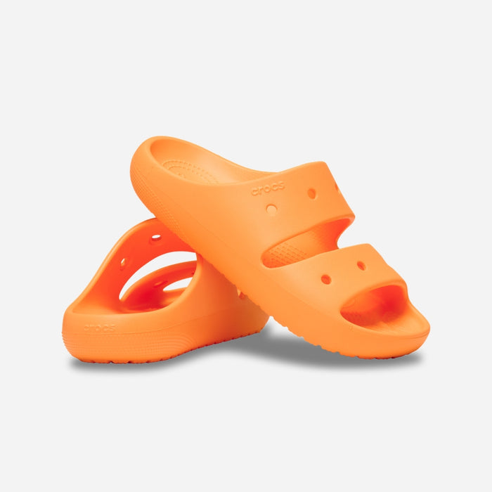 Dép Quai Ngang Unisex Crocs Classic V2 - Cam - Supersports Vietnam