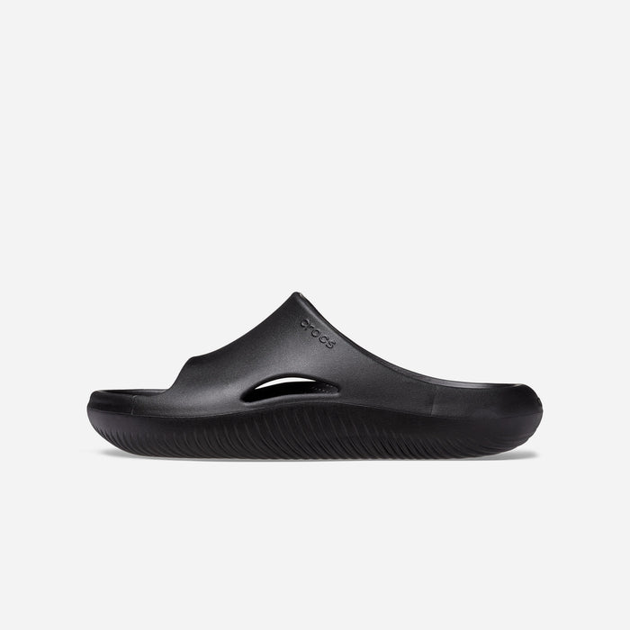 Dép Quai Ngang Unisex Crocs Mellow - Đen - Supersports Vietnam