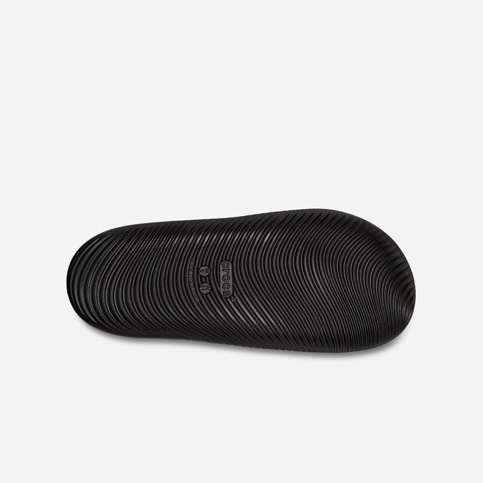 Dép Quai Ngang Unisex Crocs Mellow - Đen - Supersports Vietnam