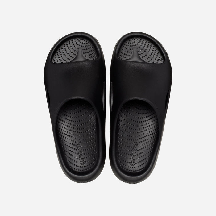 Dép Quai Ngang Unisex Crocs Mellow - Đen - Supersports Vietnam