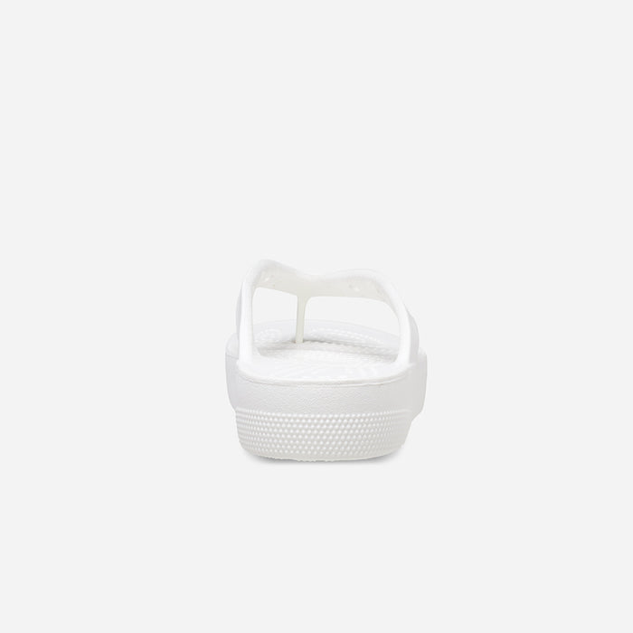 Dép Xỏ Ngón Nữ Crocs Classic Platform - Trắng - Supersports Vietnam