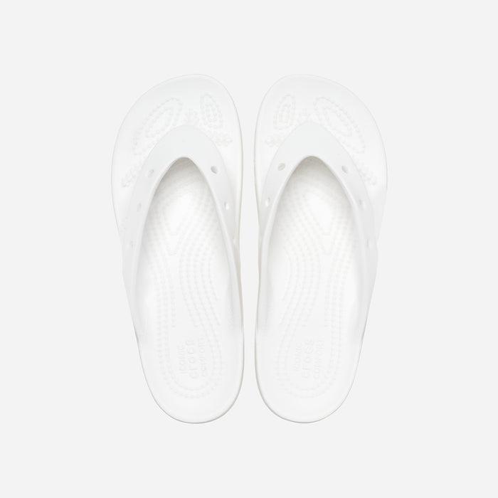 Dép Xỏ Ngón Nữ Crocs Classic Platform - Trắng - Supersports Vietnam