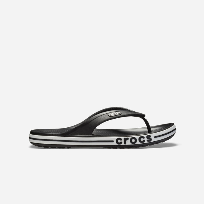 Dép Xỏ Ngón Unisex Crocs Bayaband - Đen - Supersports Vietnam