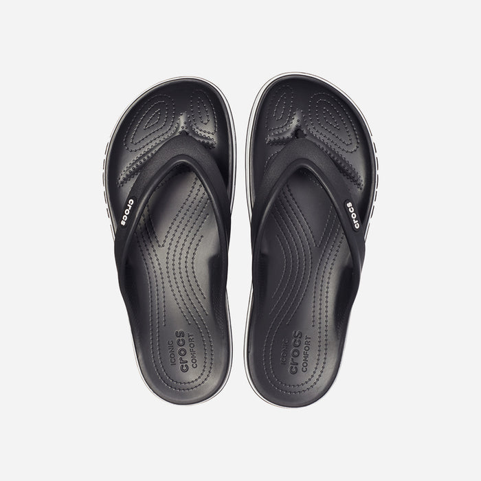 Dép Xỏ Ngón Unisex Crocs Bayaband - Đen - Supersports Vietnam
