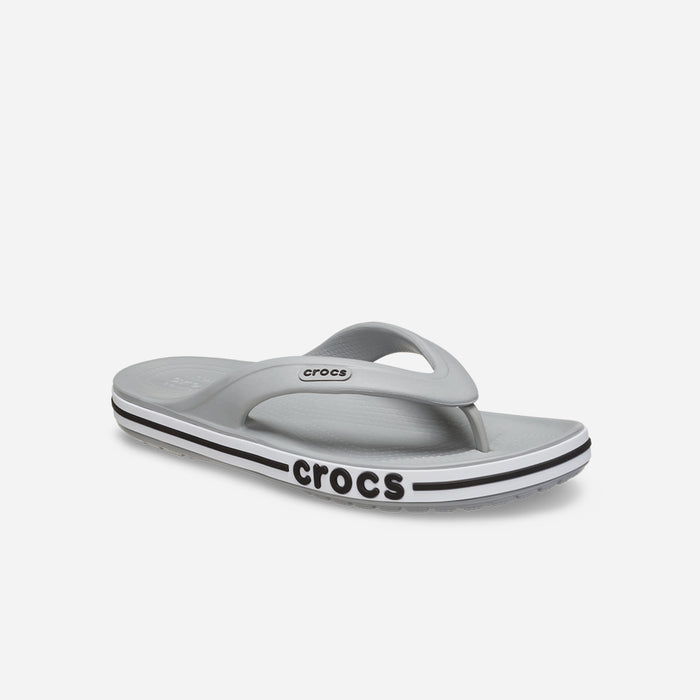 Dép Xỏ Ngón Unisex Crocs Bayaband - Xám - Supersports Vietnam