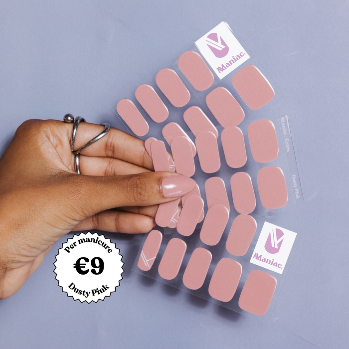 Dusty Pink - Maniac gel nail stickers