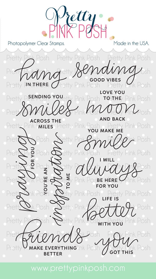 Encouraging Greetings Stamp Set