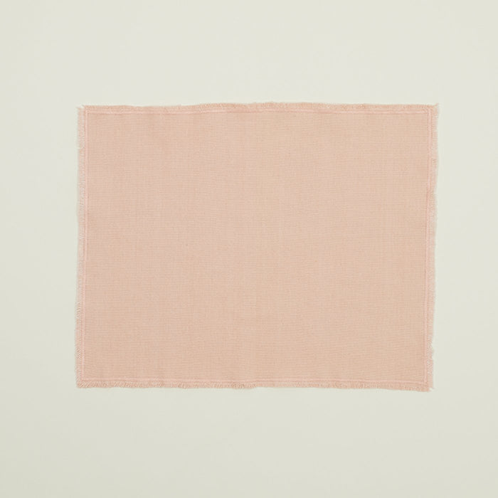 Essential Cotton Placemats - Blush