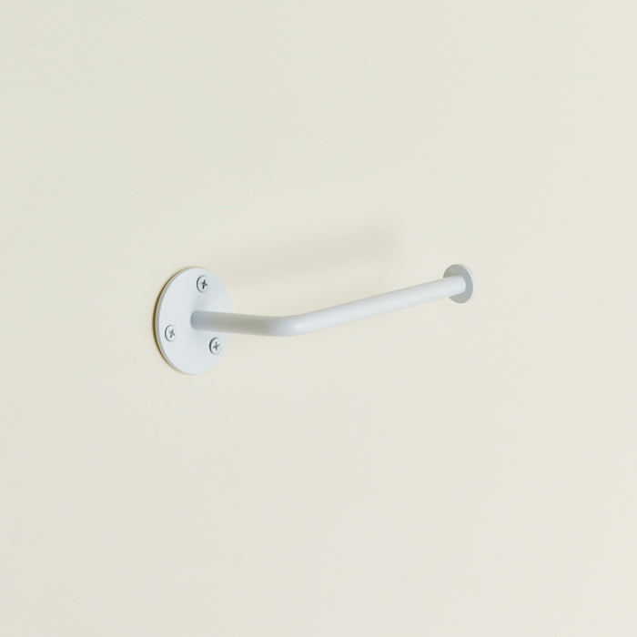 Essential toilet paper holder in white