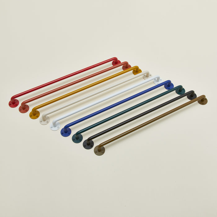 Essential towel bars in various colors