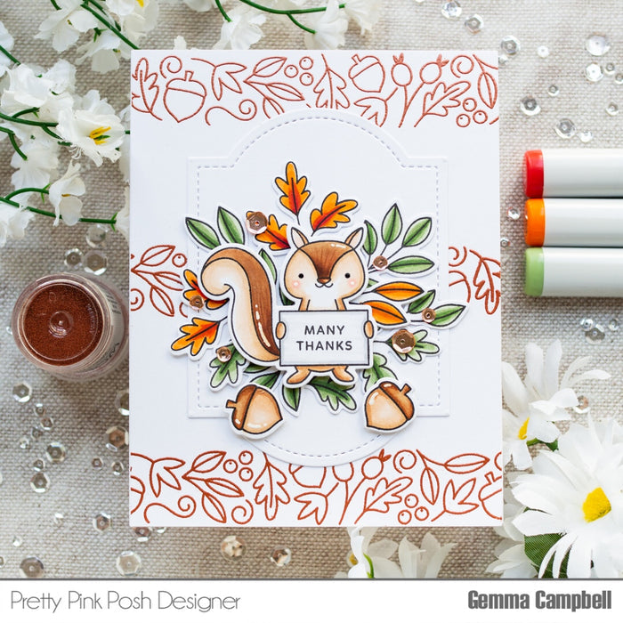 Fall Borders Stamp Set
