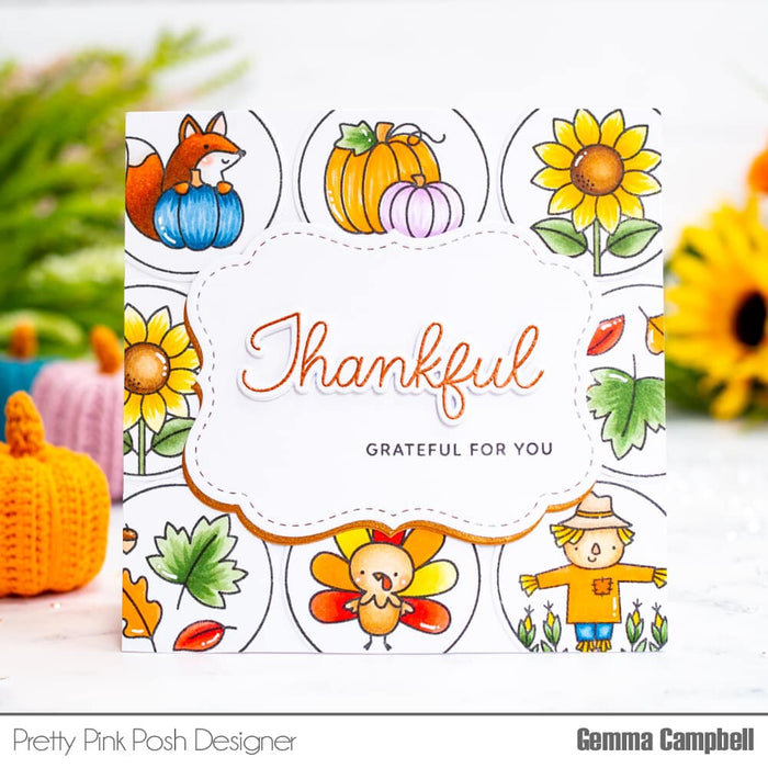 Fall Circles Stamp Set