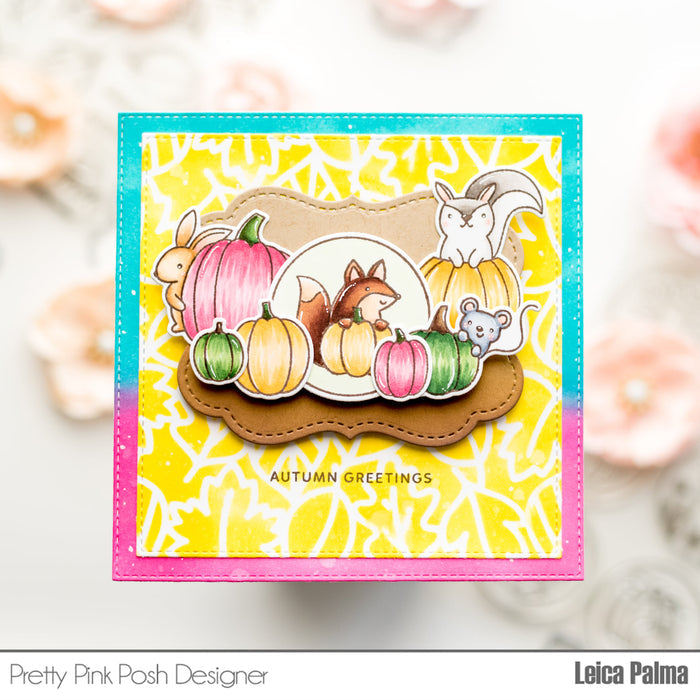 Fall Circles Stamp Set