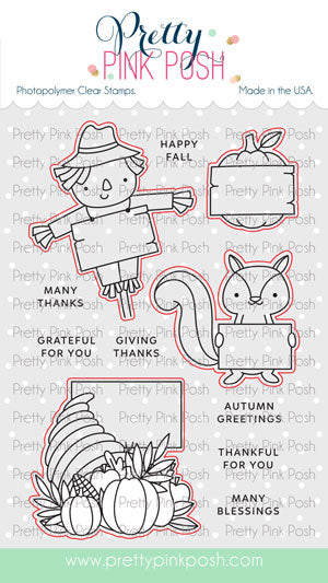 Fall Signs Stamp Set