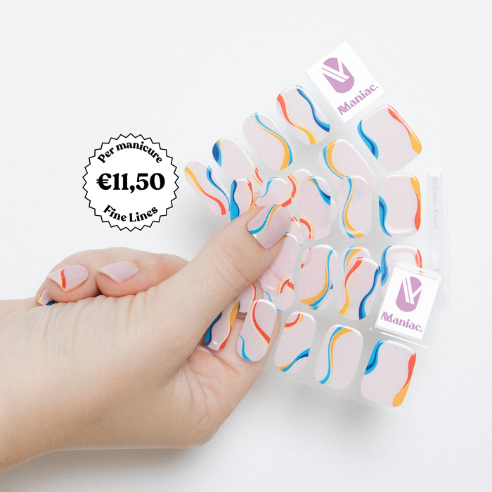 Fine Lines - Maniac gel nail stickers