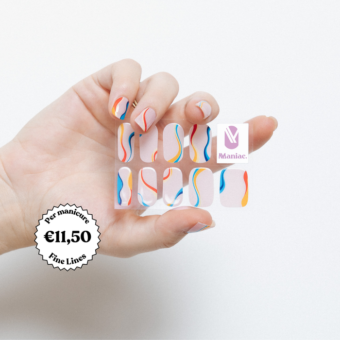 Fine Lines - Maniac gel nail stickers