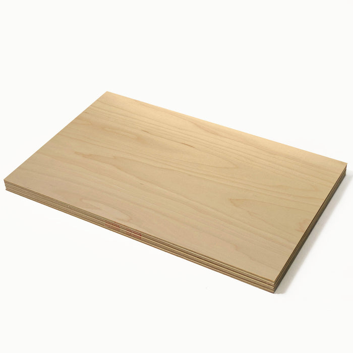 Finished Maple, 1/8 inch, 12x19 inches, Double Sided