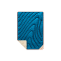 Rumpl Fleece Puffy Mini Blanket - Seascape Cream Fleece Puffy Mini Blanket - Seascape Cream | Rumpl Blankets For Everywhere Solid Fleece Puffy