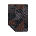 Rumpl Fleece Puffy Throw Blanket - Puzzled Black Fleece Puffy Throw Blanket - Puzzled Black | Rumpl Blankets For Everywhere Printed Fleece Puffy