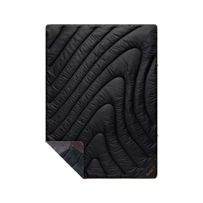 Rumpl Fleece Puffy Throw Blanket - Puzzled Black Fleece Puffy Throw Blanket - Puzzled Black | Rumpl Blankets For Everywhere Printed Fleece Puffy