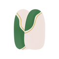 Forest Gleam Maniac gellak stickers Manicure green gold neutral