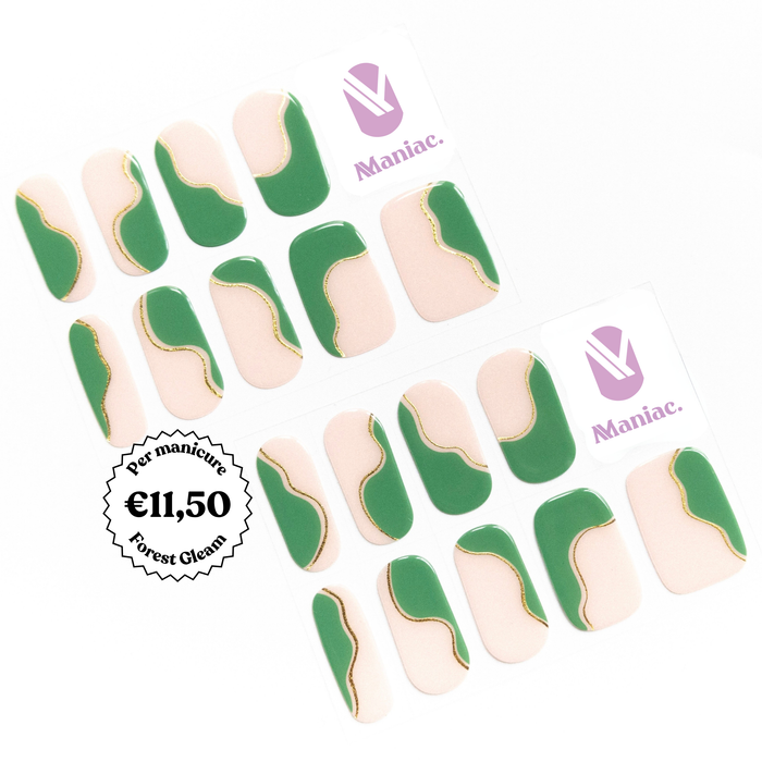 Forest Gleam - Maniac gel nail stickers