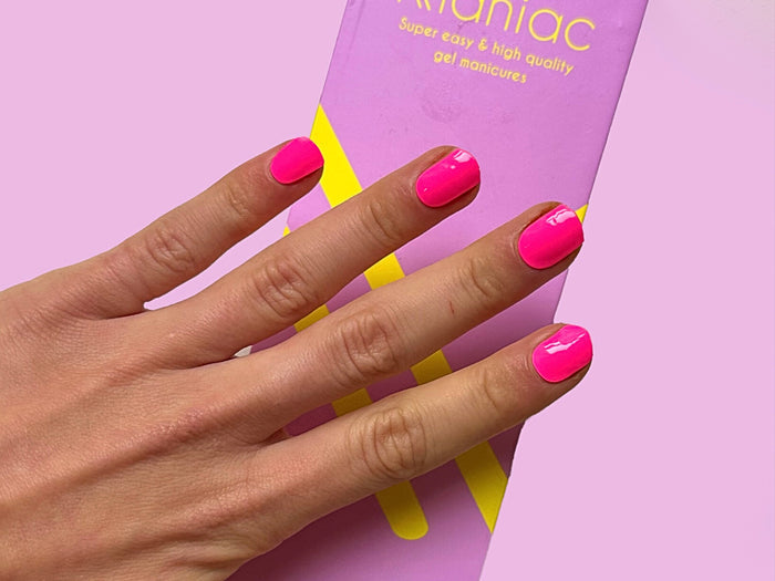 Gaga Pink - Mani+Pedi - Maniac gel nail stickers
