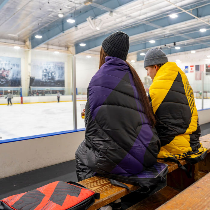 Rumpl Gametime Puffy Blanket - Green / Yellow Gametime Puffy Blanket - Green / Yellow | Rumpl Blankets For Everywhere Gametime Puffy