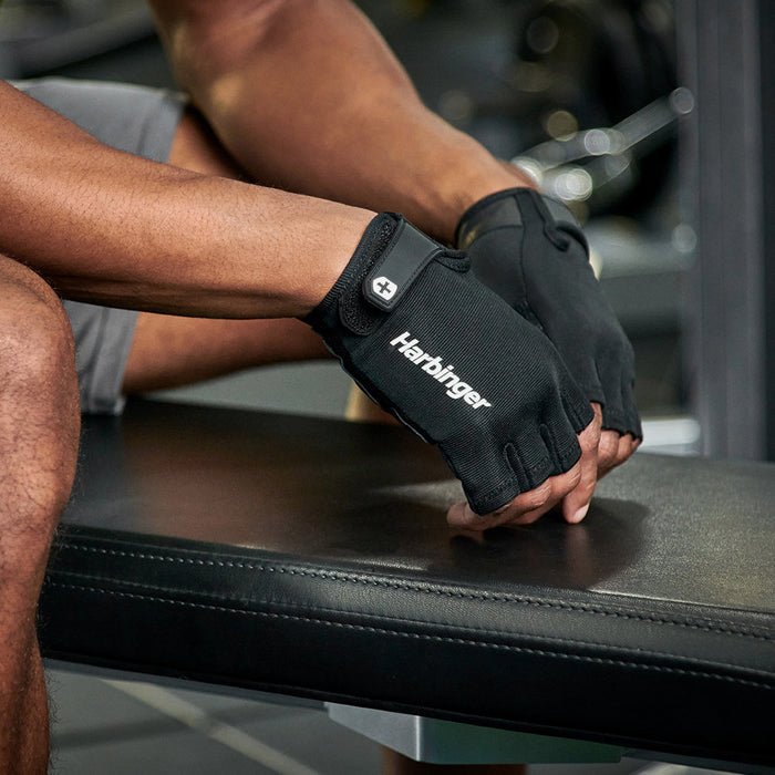 Găng Tay Tập Gym Nam Harbinger Power 2.0 - Đen - Supersports Vietnam
