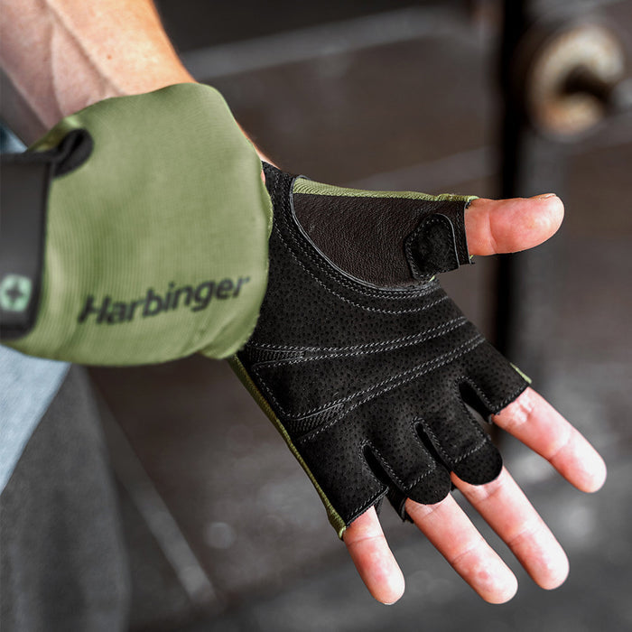 Găng Tay Tập Gym Nam Harbinger Power 2.0 - Xanh Quân Đội - Supersports Vietnam
