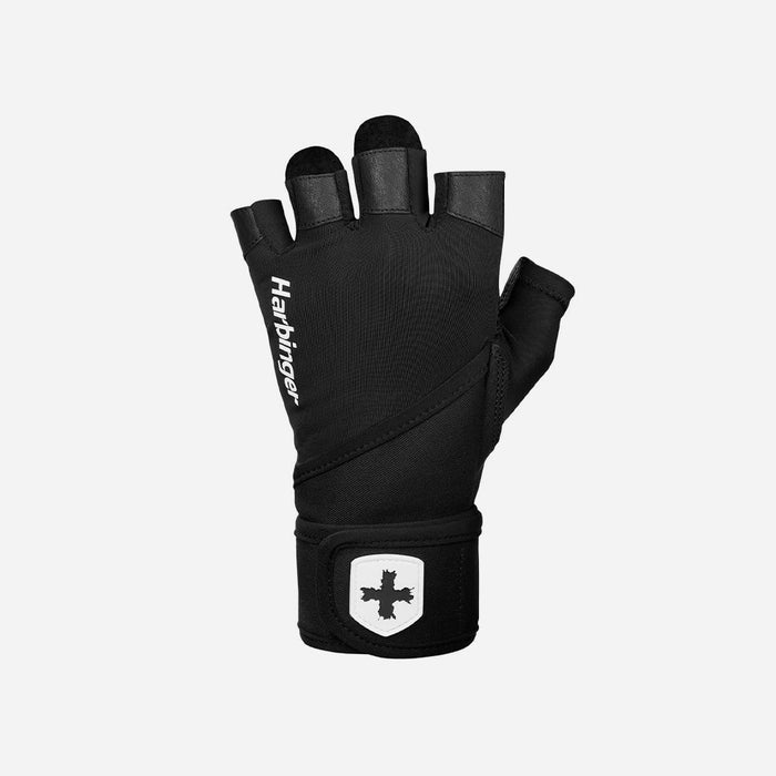 Găng Tay Tập Gym Nam Harbinger Pro Wristwrap 2.0 - Đen - Supersports Vietnam