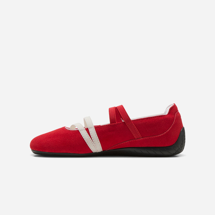 Giày Búp Bê Nữ Puma Speedcat Ballet Suede - Đỏ - Supersports Vietnam