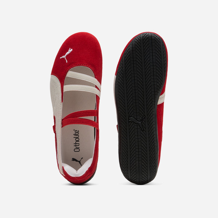 Giày Búp Bê Nữ Puma Speedcat Ballet Suede - Đỏ - Supersports Vietnam