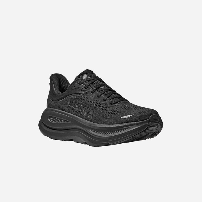 Giày Chạy Bộ Nữ HOKA Bondi 9 Wide - Đen - Supersports Vietnam
